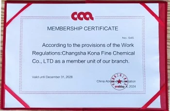 KONA Company Joins China Abrasives Association, Receives Official Recognition
